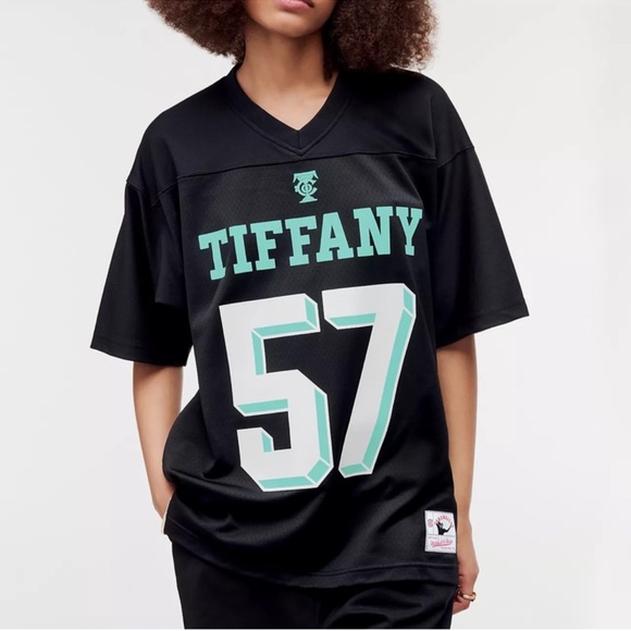 Tiffany & Co. | Tops | Tiffany X Mitchell Ness Jersey L | Poshmark